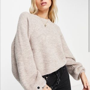 Topshop Beige Sweater